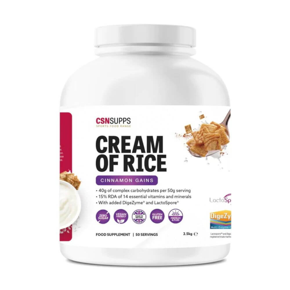 CSN Cream Of Rice, 2500 g (Cinnamon Gains)