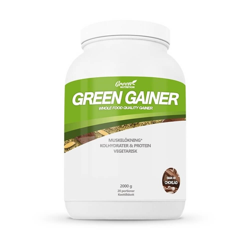 Green Nutrition Green Gainer, 2000 g (Choklad)