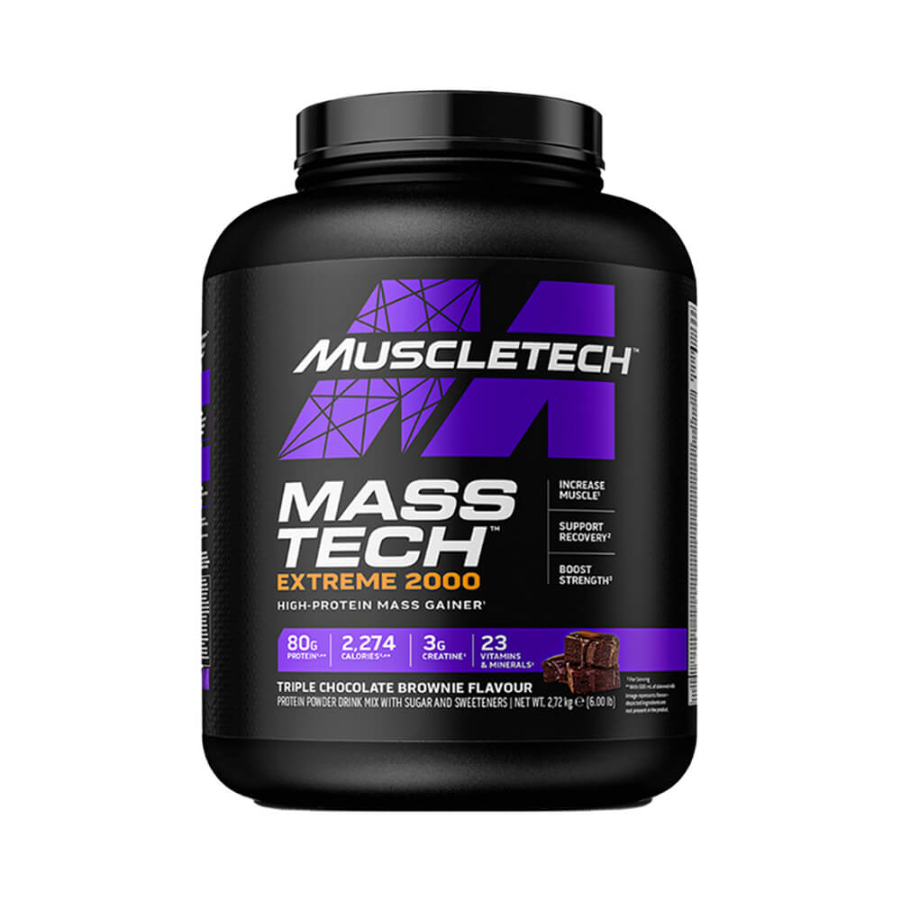 Muscletech Mass-Tech EXTREME 2000, 2,72 kg (Triple Chocolate Brownie)