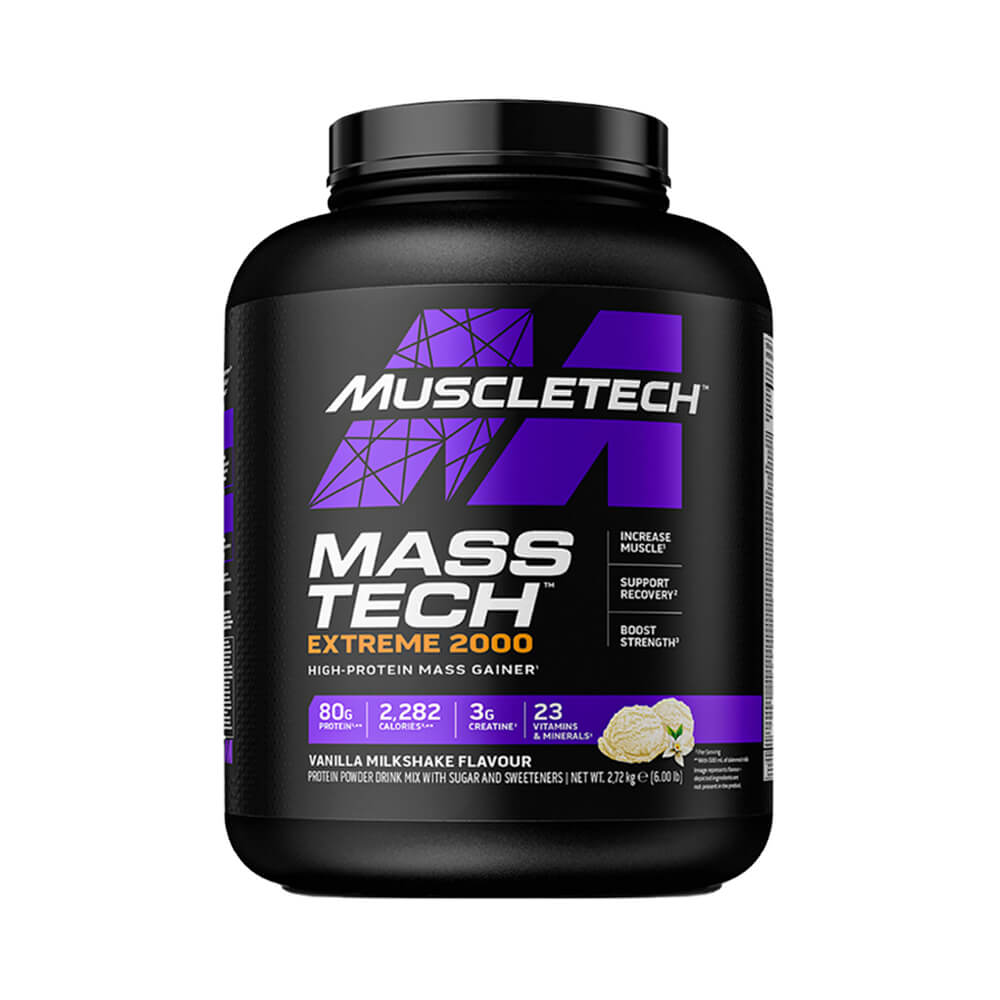 Muscletech Mass-Tech EXTREME 2000, 2,72 kg (Vanilla Milkshake)