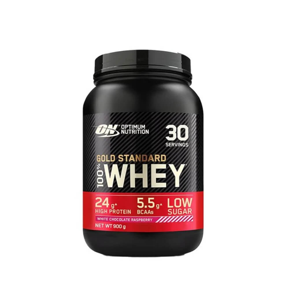 Optimum Nutrition 100% Whey Gold Standard, 912 g (White Chocolate Rasp