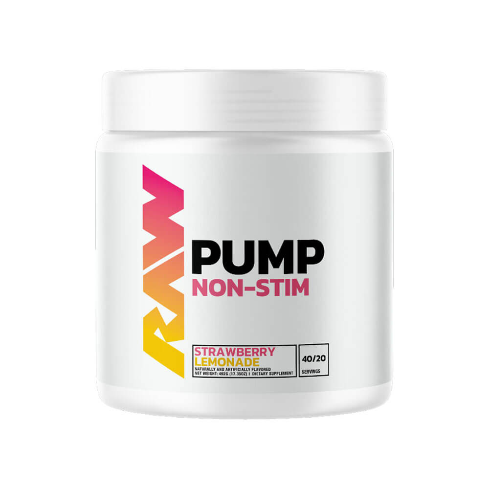 RAW Nutrition PUMP, 40 serv. (Strawberry Lemonade)