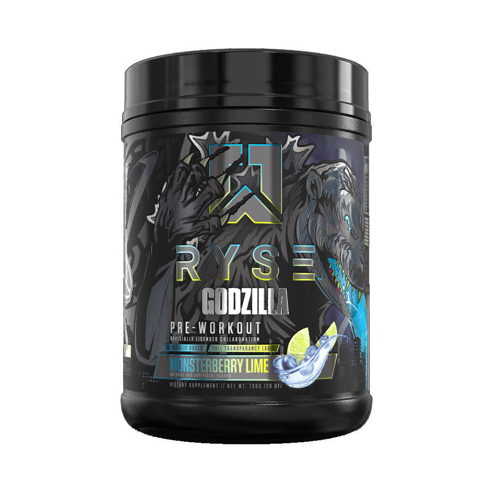 Ryse Supps Godzilla Pre-Workout, 40 serv. (Monsterberry Lime)