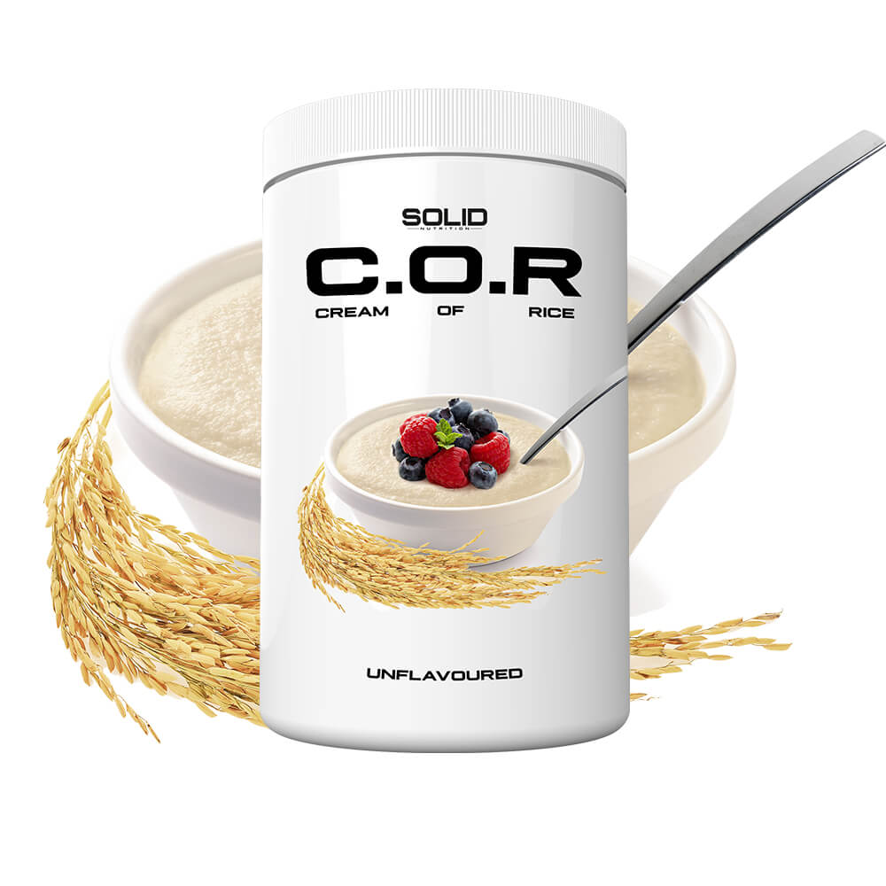 SOLID Nutrition Cream Of Rice, 1 kg (Unflavoured)