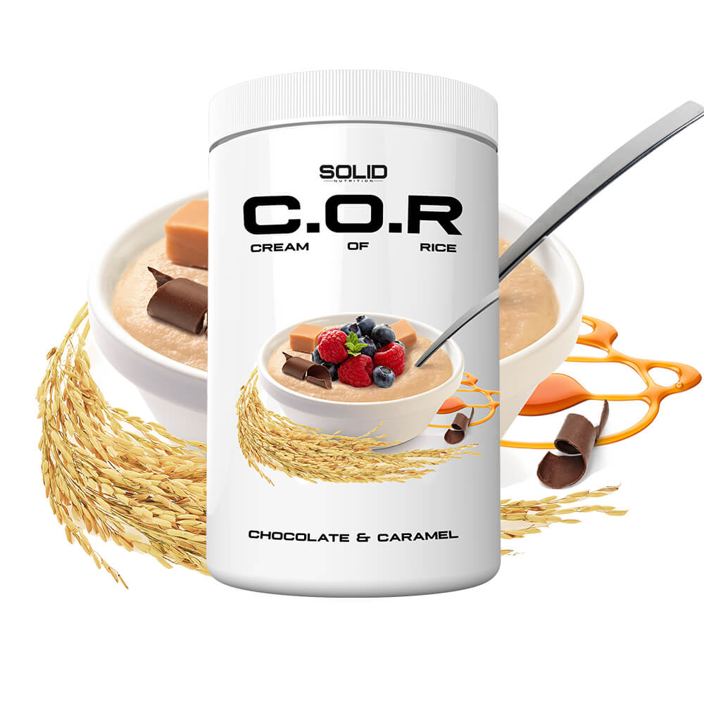 SOLID Nutrition Cream Of Rice, 1 kg (Chocolate &amp; Caramel)