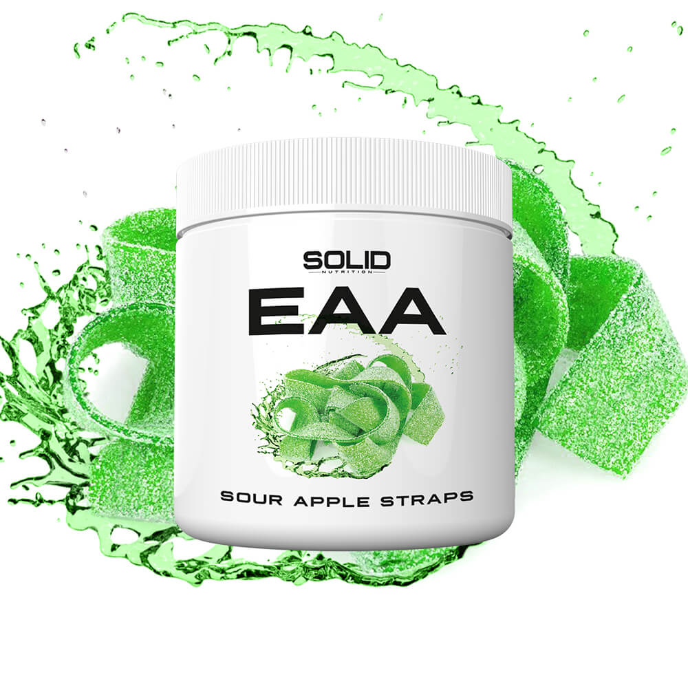 SOLID Nutrition EAA, 350 g (Sour Apple Straps)