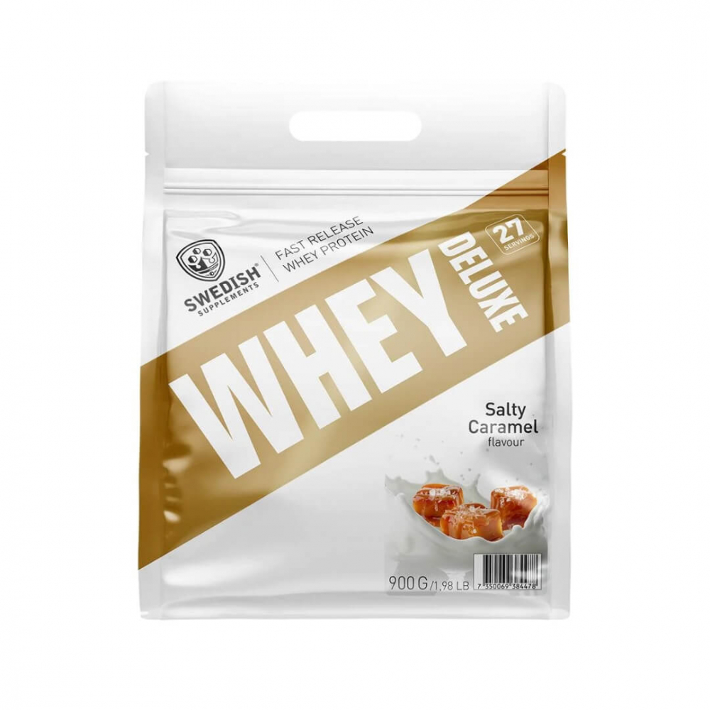 Swedish Supplements Whey Deluxe, 900 g (Salty Caramel)