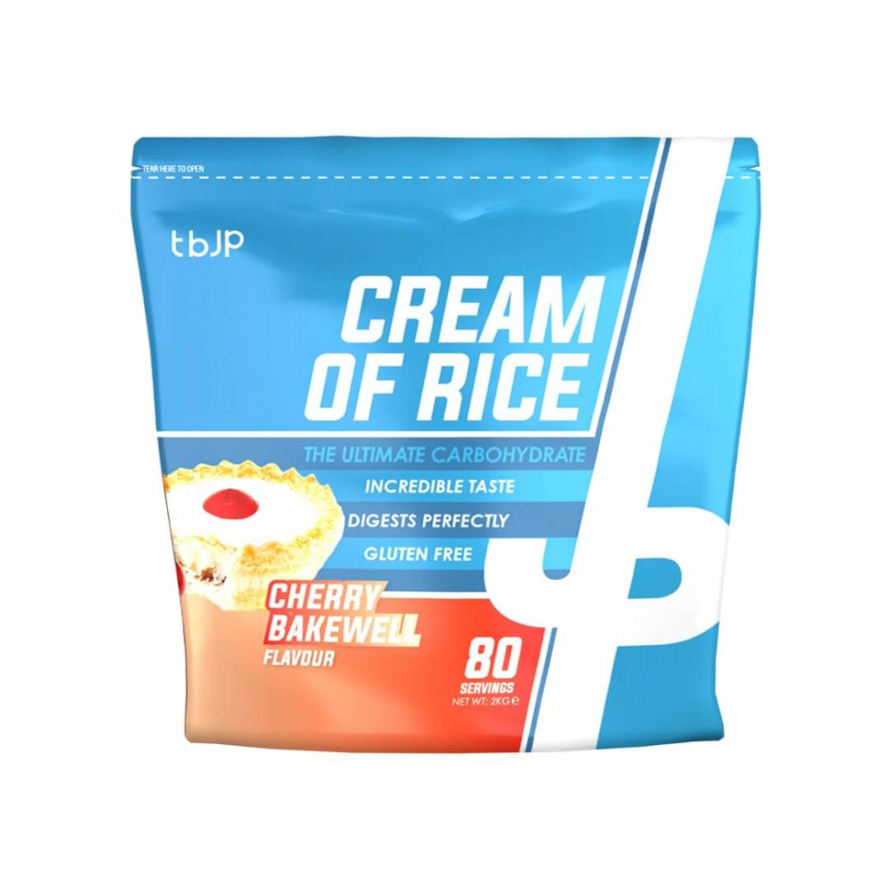 Trained By JP Cream Of Rice, 2 kg (Cherry Bakewell)