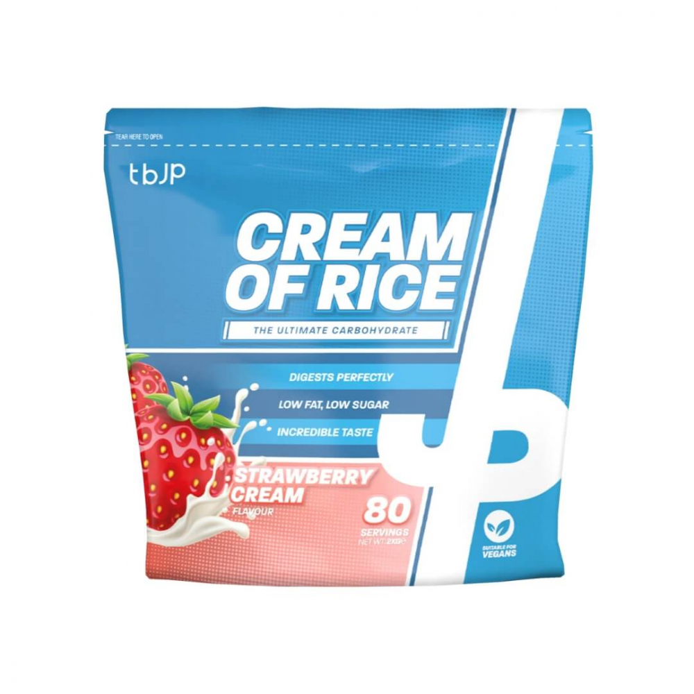 Trained By JP Cream Of Rice, 2 kg (Strawberries &amp; Cream)