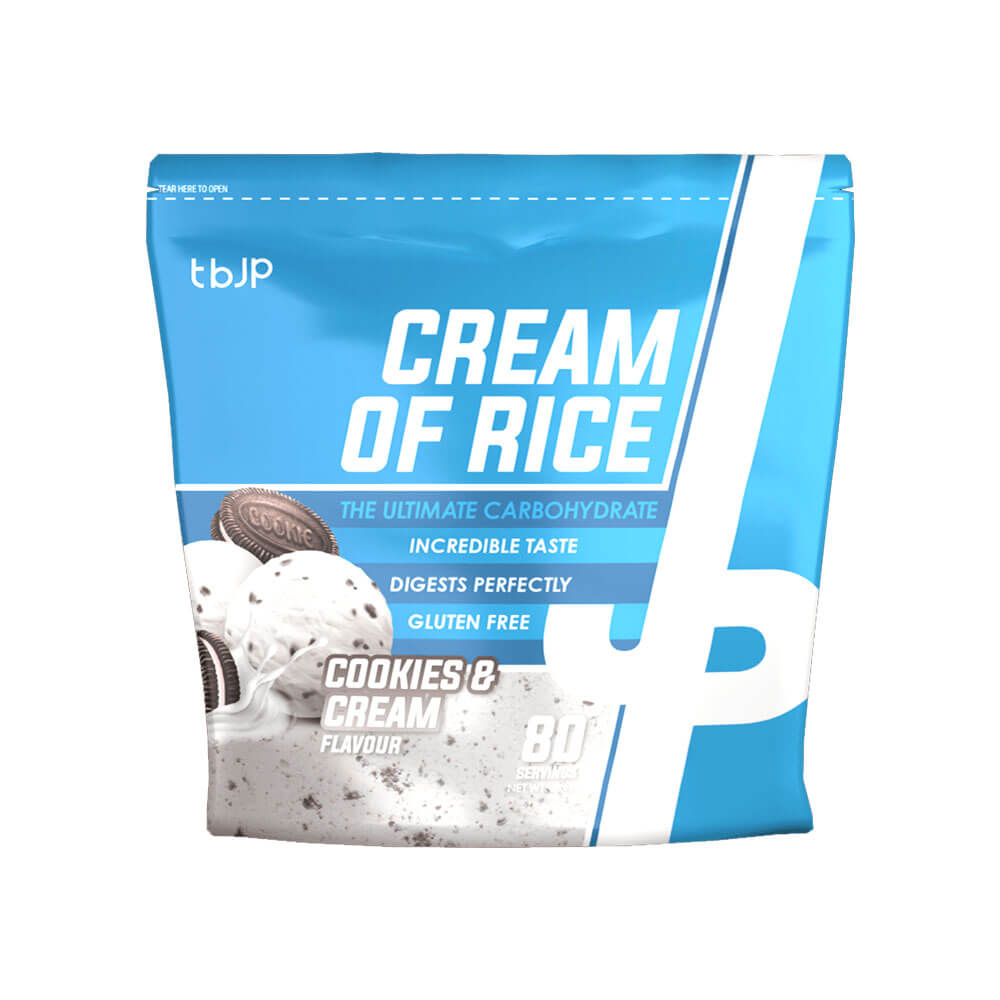 Trained By JP Cream Of Rice, 2 kg (Cookies &amp; Cream)