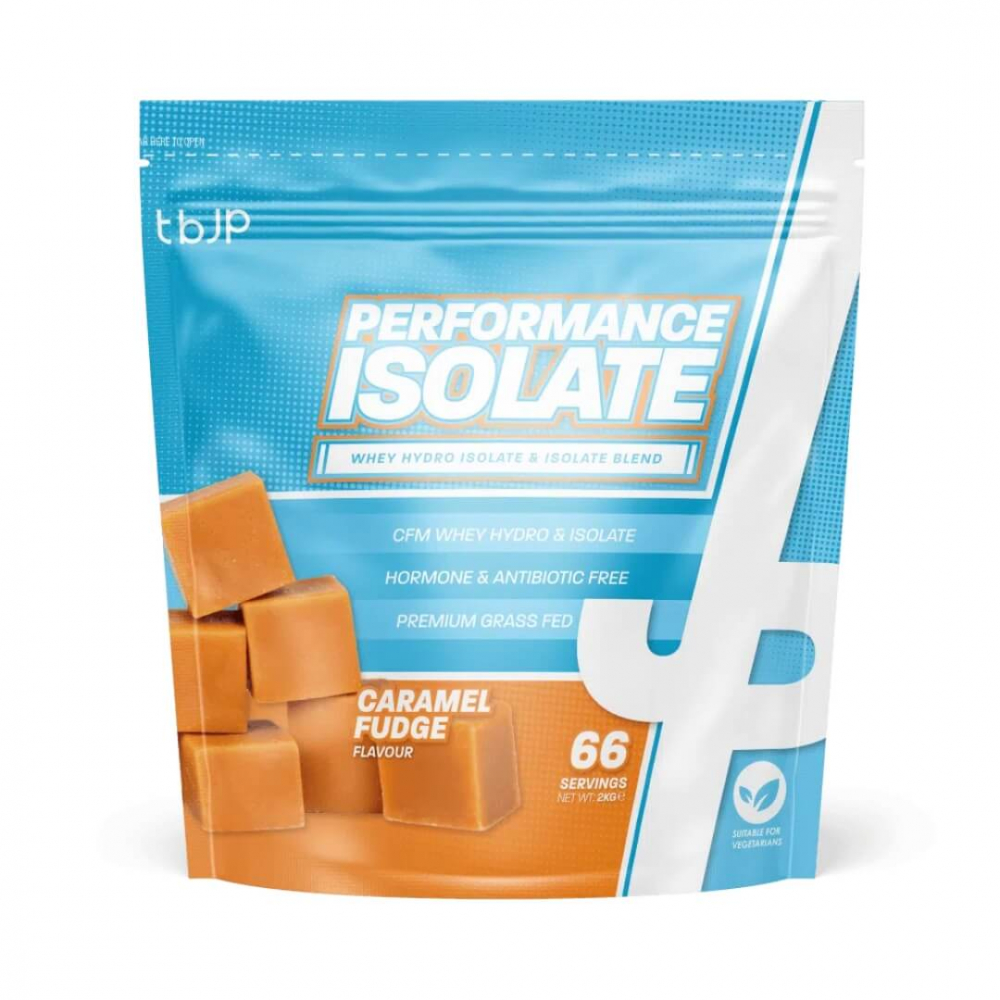 Trained By JP Performance Isolate, 2 kg (Caramel Fudge)