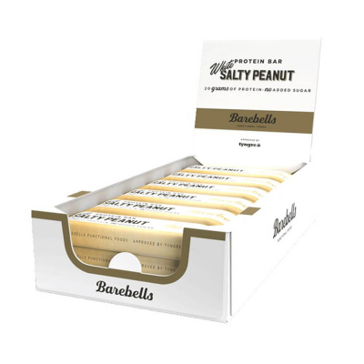 12 x Barebells Proteinbars, 55 g (White Salty Peanut)