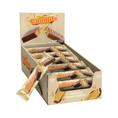 15 x Goodlife Proteinbar LOW SUGAR, 50 g (Chocolate Peanut Butter)