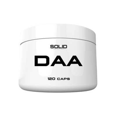 SOLID Nutrition DAA, 120 mega caps