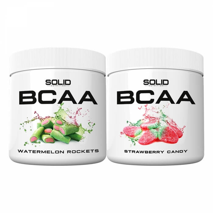 2 x SOLID Nutrition BCAA, 300 g ryhmässä Ravintolisät & Elintarvikkeet / Aminohapot / BCAA @ Tillskottsbolaget (2SOLIDBCAA)