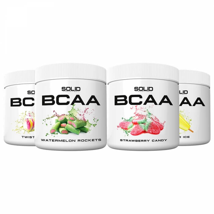 4 x SOLID Nutrition BCAA, 300 g ryhmässä Ravintolisät & Elintarvikkeet / Aminohapot / BCAA @ Tillskottsbolaget (4SOLIDBCAA1)