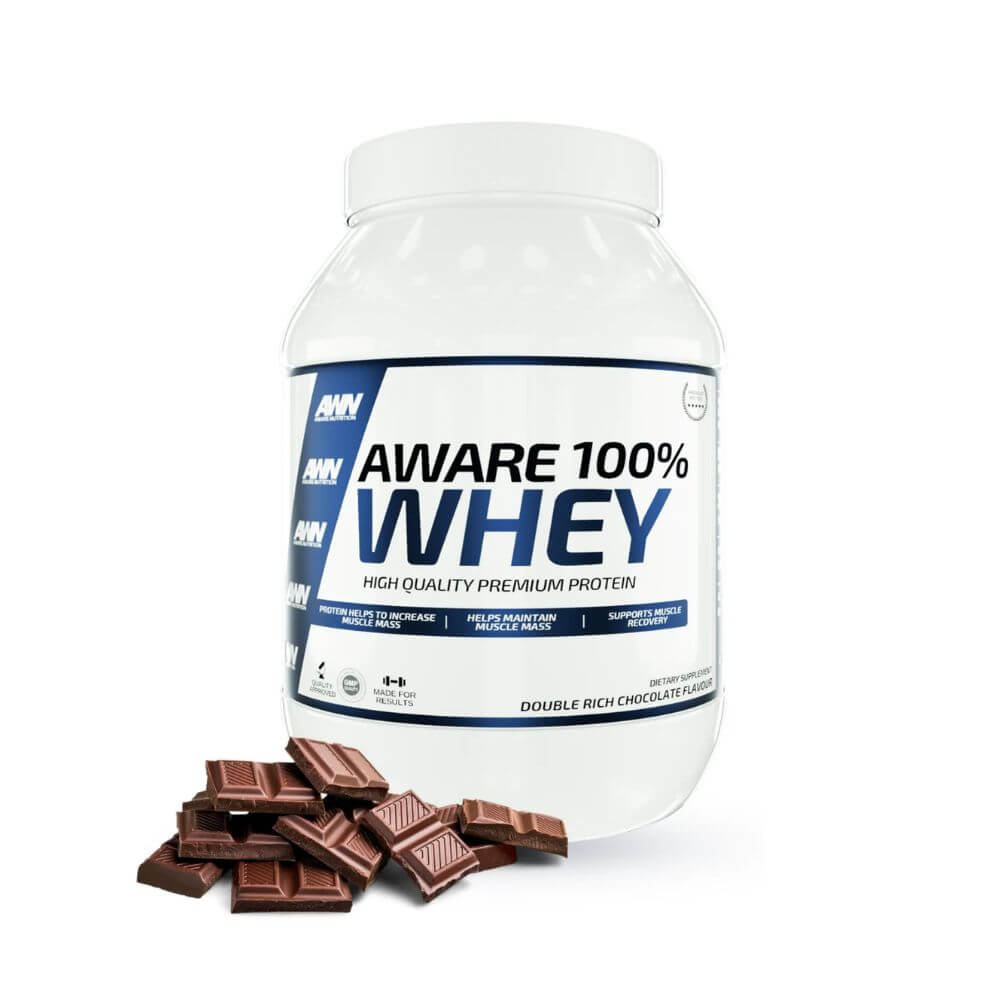 Aware Nutrition 100% Whey, 900 g ryhmässä Ravintolisät & Elintarvikkeet / Proteiinijauhe / Heraproteiini / Whey protein @ Tillskottsbolaget (AWARE7889)