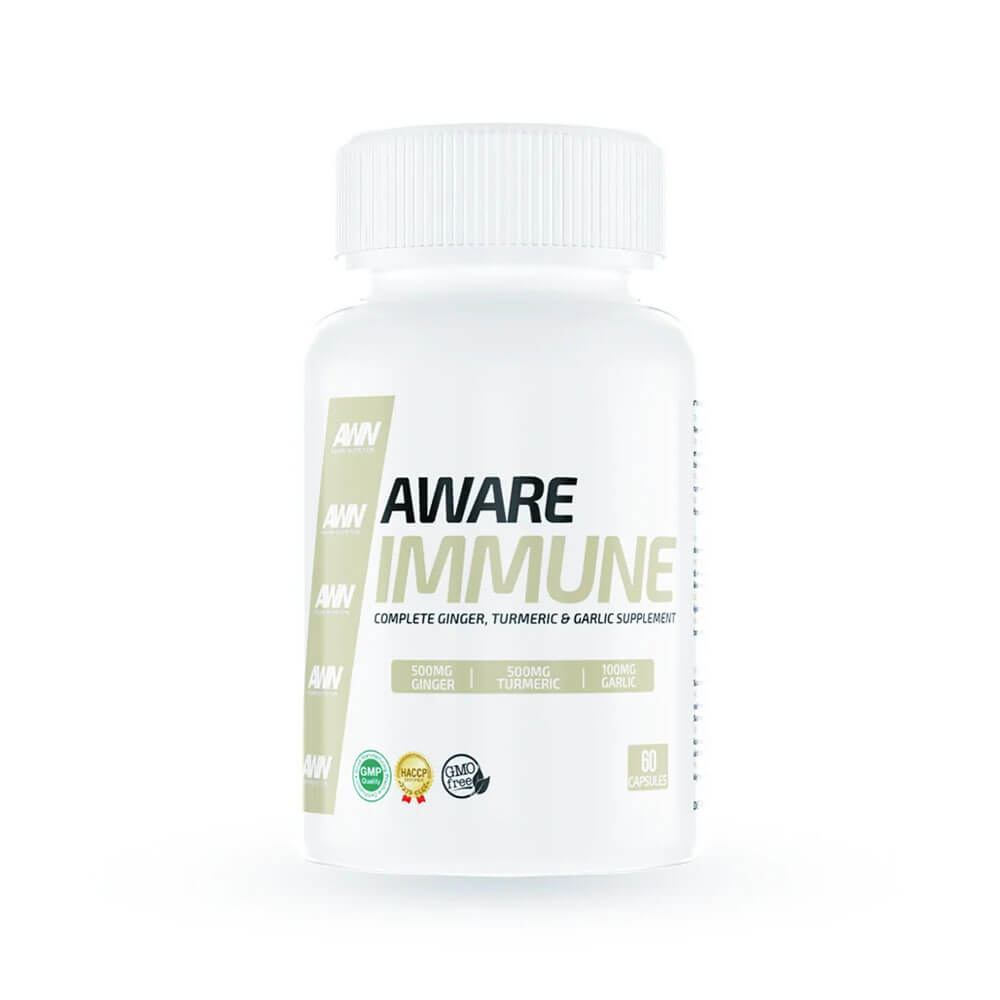 Aware Nutrition Immune, 60 caps ryhmässä Ravintolisät & Elintarvikkeet / Terveystuotteet / Immuunijärjestelmä @ Tillskottsbolaget (AWARE833)