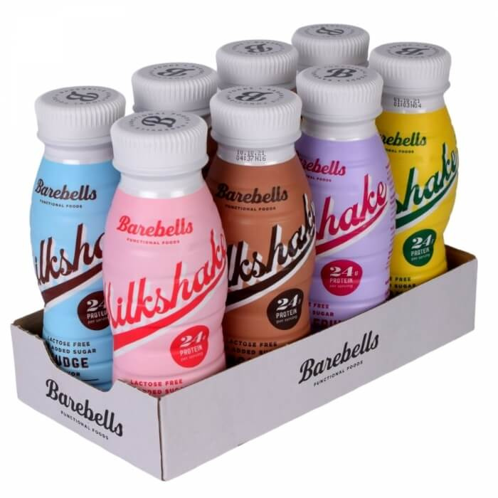 8 x Barebells Milkshake Mixflak, 330 ml ryhmässä Juomat / Proteiinijouma @ Tillskottsbolaget (BAREBELLS001)