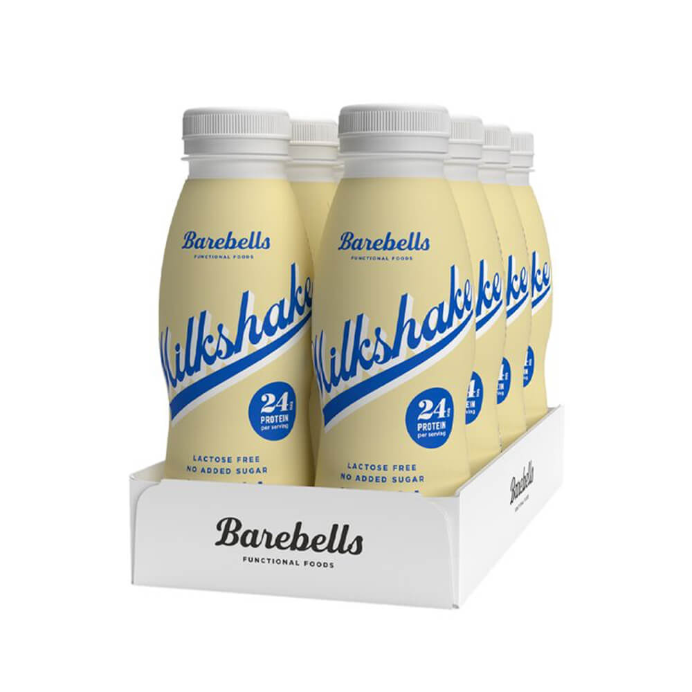 8 x Barebells Milkshake, 330 ml (Vanilla) ryhmässä Juomat / Proteiinijouma @ Tillskottsbolaget (BAREBELLS7568)