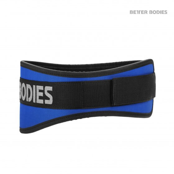 Better Bodies Basic Gym Belt, strong blue ryhmässä Treenivälineet / Voimannostovyö @ Tillskottsbolaget (BBASIC002)