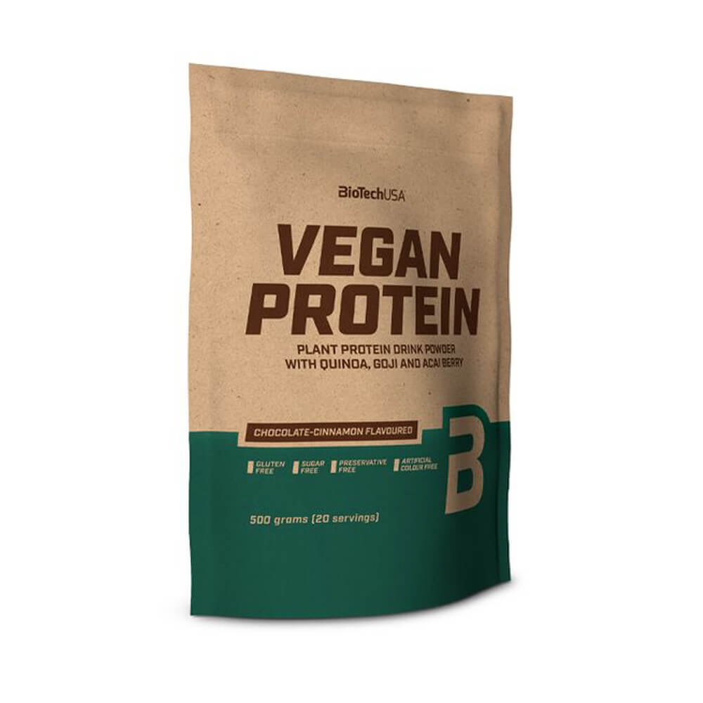 BioTechUSA Vegan Protein, 500 g ryhmässä Ravintolisät & Elintarvikkeet / Proteiinijauhe / Laktoositon Proteiini @ Tillskottsbolaget (BIOTECH75332)