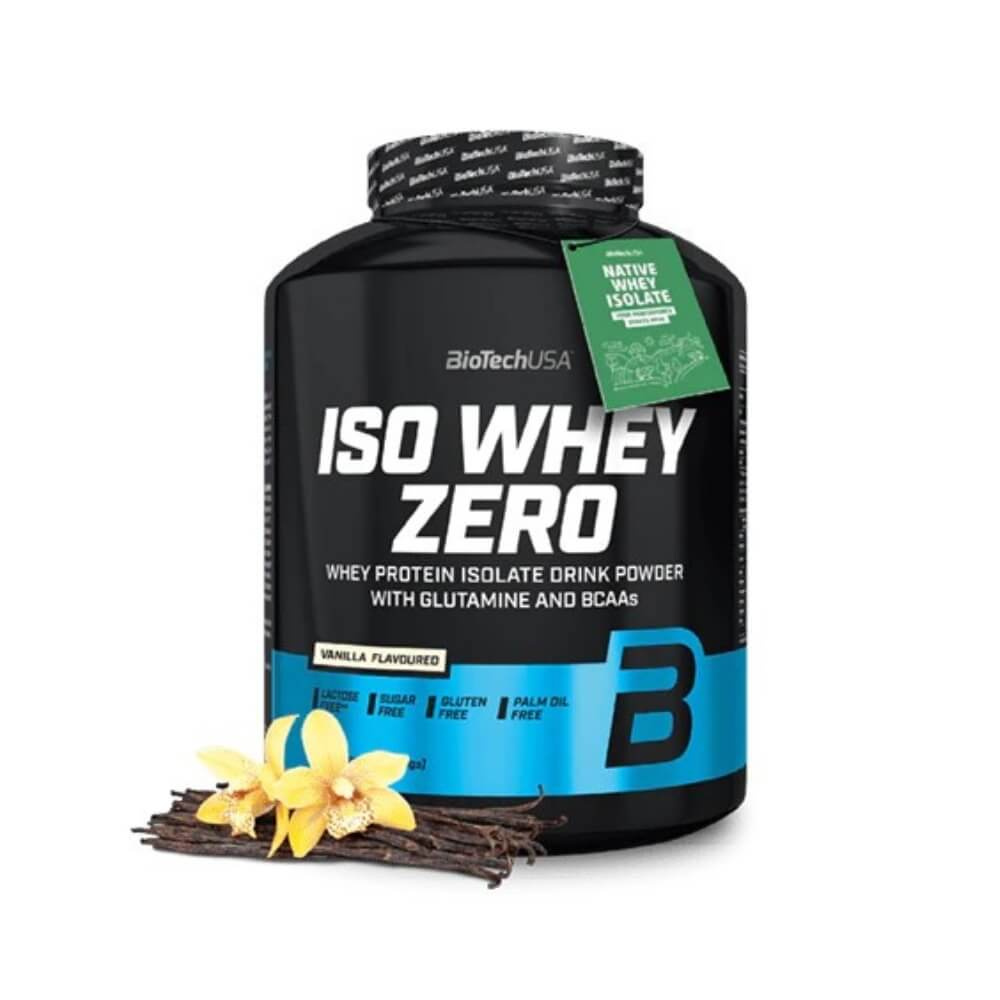 BioTechUSA Iso Whey Zero, 2270 g ryhmässä Ravintolisät & Elintarvikkeet / Proteiinijauhe / Isolaattiproteiini @ Tillskottsbolaget (BIOTECH7590)