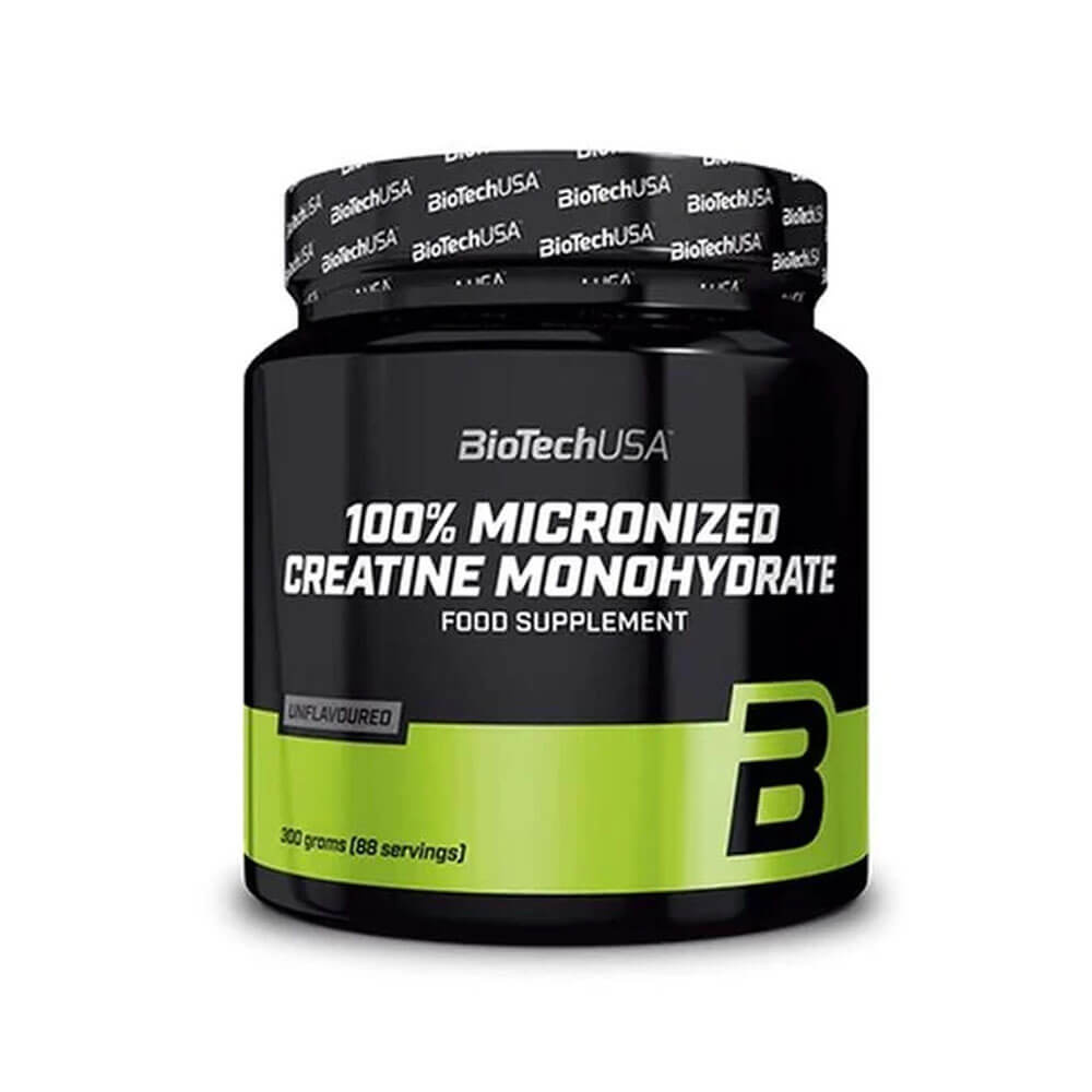 BioTechUSA 100% Creatine Monohydrate, 300 g ryhmässä Ravintolisät & Elintarvikkeet / Kreatiini / Kreatiinimonohydraatti @ Tillskottsbolaget (BIOTECH7865)