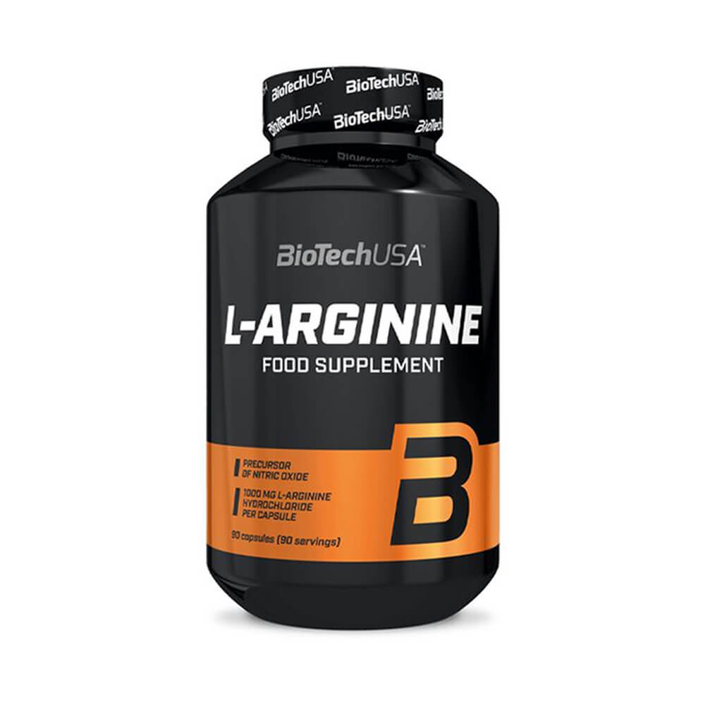 BioTechUSA L-Arginine, 90 caps ryhmässä Ravintolisät & Elintarvikkeet / Suorituskyvyn parantajat / Pumppu @ Tillskottsbolaget (BIOTECH842)