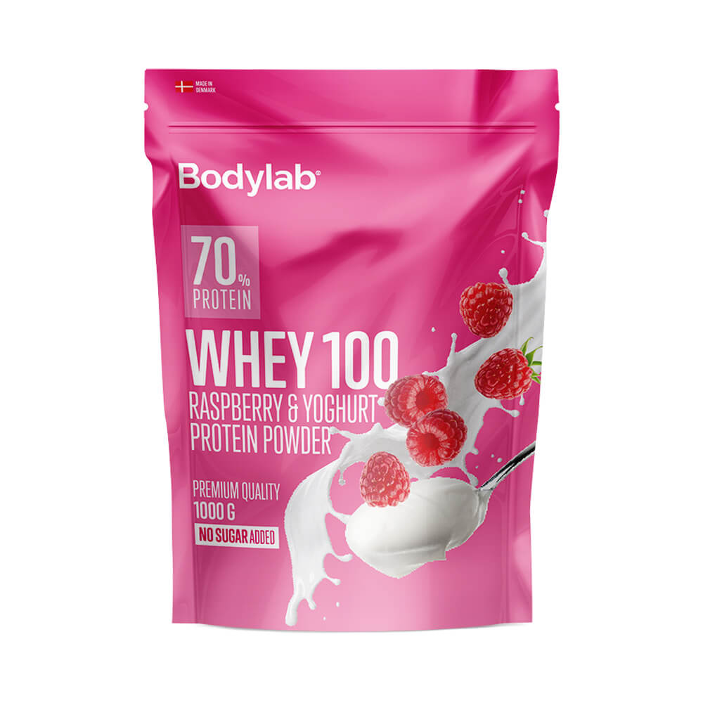 Bodylab Whey 100, 1 kg ryhmässä Ravintolisät & Elintarvikkeet / Proteiinijauhe / Heraproteiini / Whey protein @ Tillskottsbolaget (BODYLAB040)