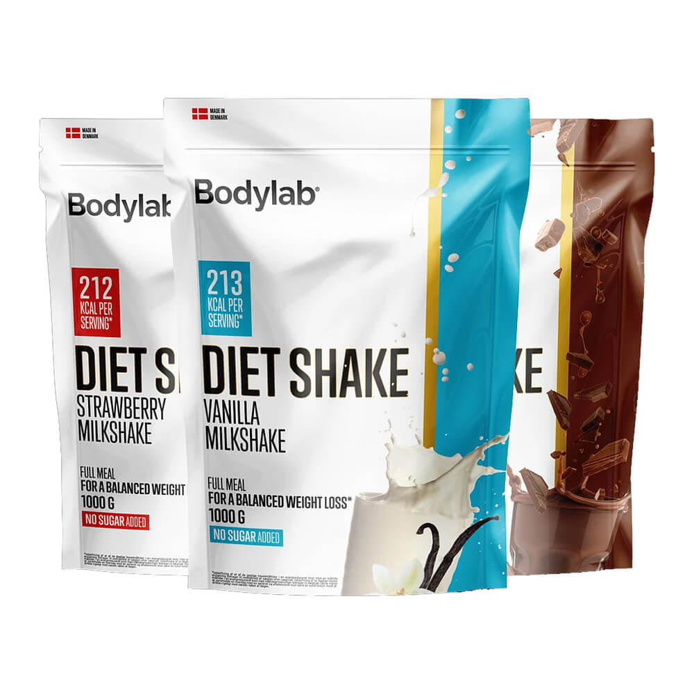 Bodylab Diet Shake, 1000 g ryhmässä Ravintolisät & Elintarvikkeet / Painonpudotusta @ Tillskottsbolaget (BODYLAB053)