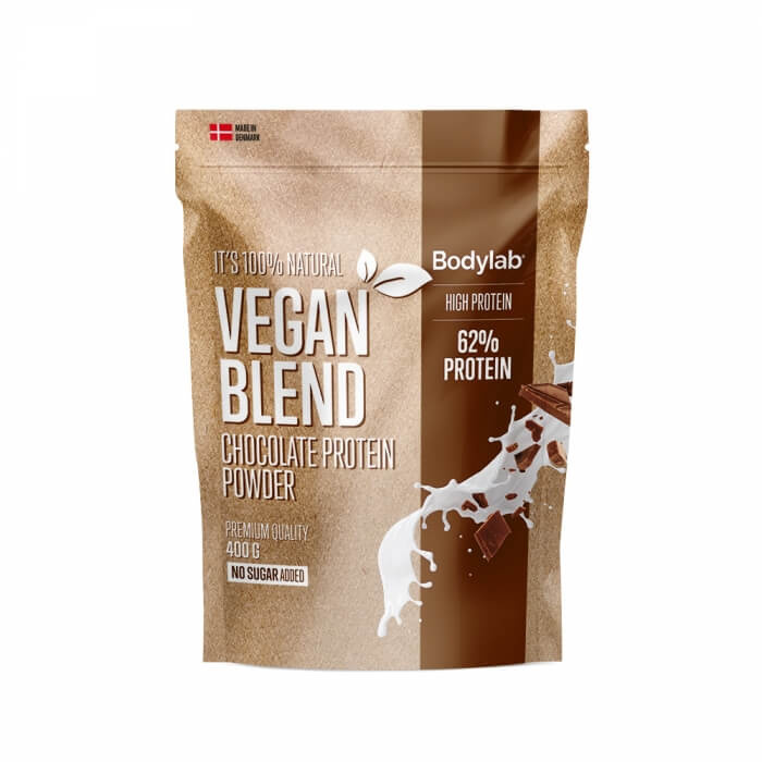 Bodylab Vegan Protein Blend, 400 g ryhmässä Ravintolisät & Elintarvikkeet / Proteiinijauhe / Laktoositon Proteiini @ Tillskottsbolaget (BODYLAB7543)