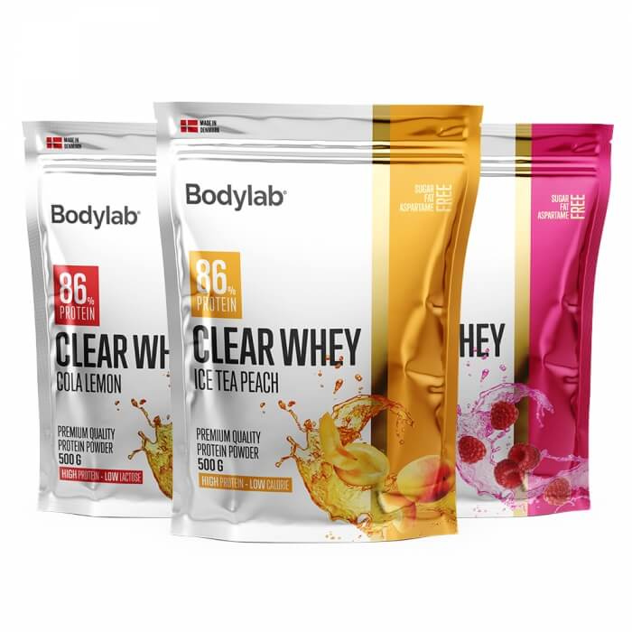 Bodylab Clear Whey, 500 g ryhmässä Ravintolisät & Elintarvikkeet / Proteiinijauhe / Clear Whey @ Tillskottsbolaget (BODYLAB757)