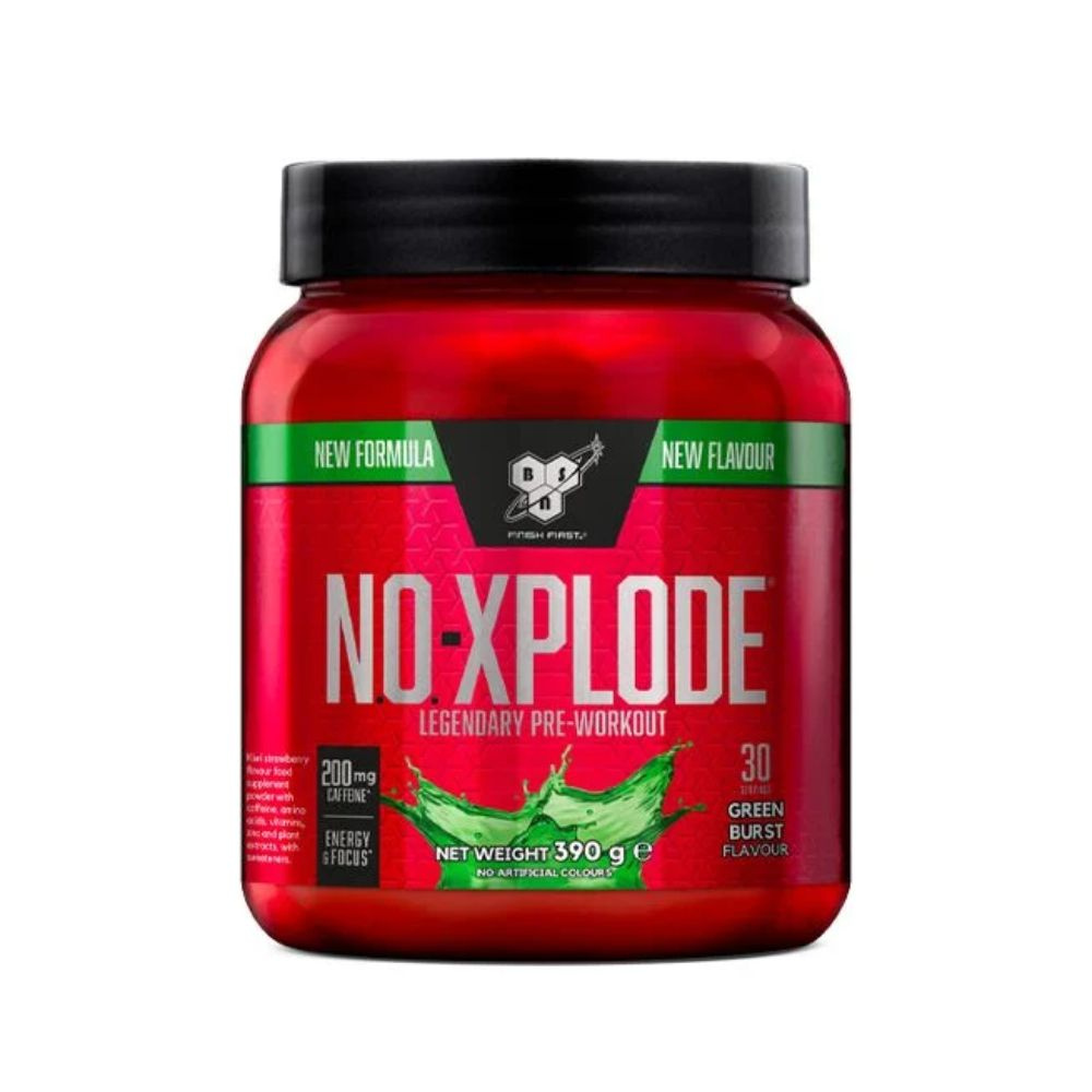 BSN N.O.-Xplode Legendary, 30 servings ryhmässä Ravintolisät & Elintarvikkeet / Suorituskyvyn parantajat / Pre-Workout / PWO @ Tillskottsbolaget (BSN764)