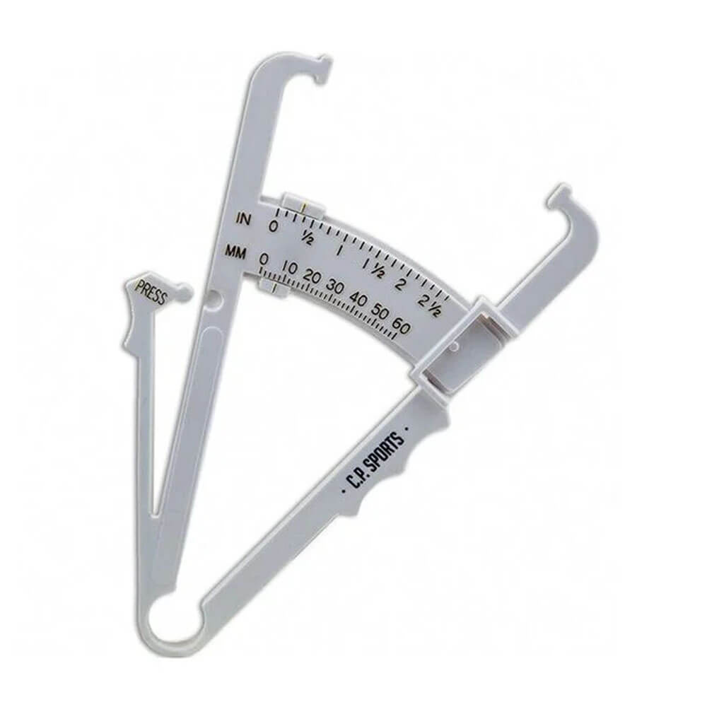 C.P. Sports Fat Caliper, Fat Measurement, white ryhmässä Treenivälineet / Muut lisävarusteet @ Tillskottsbolaget (CPSPORTS864)