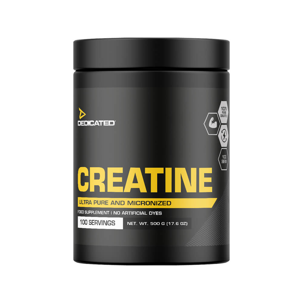 Dedicated Nutrition Creatine, 500 g ryhmässä Ravintolisät & Elintarvikkeet / Kreatiini / Kreatiinimonohydraatti @ Tillskottsbolaget (DEDICATED673523)