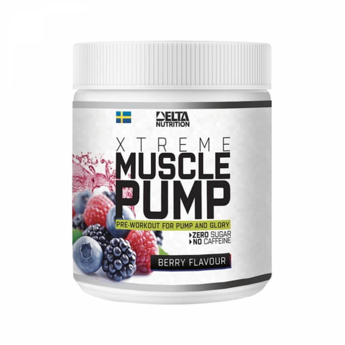 Delta Nutrition Xtreme Muscle Pump, 300 g ryhmässä Ravintolisät & Elintarvikkeet / Suorituskyvyn parantajat / Pumppu @ Tillskottsbolaget (DELTA853)