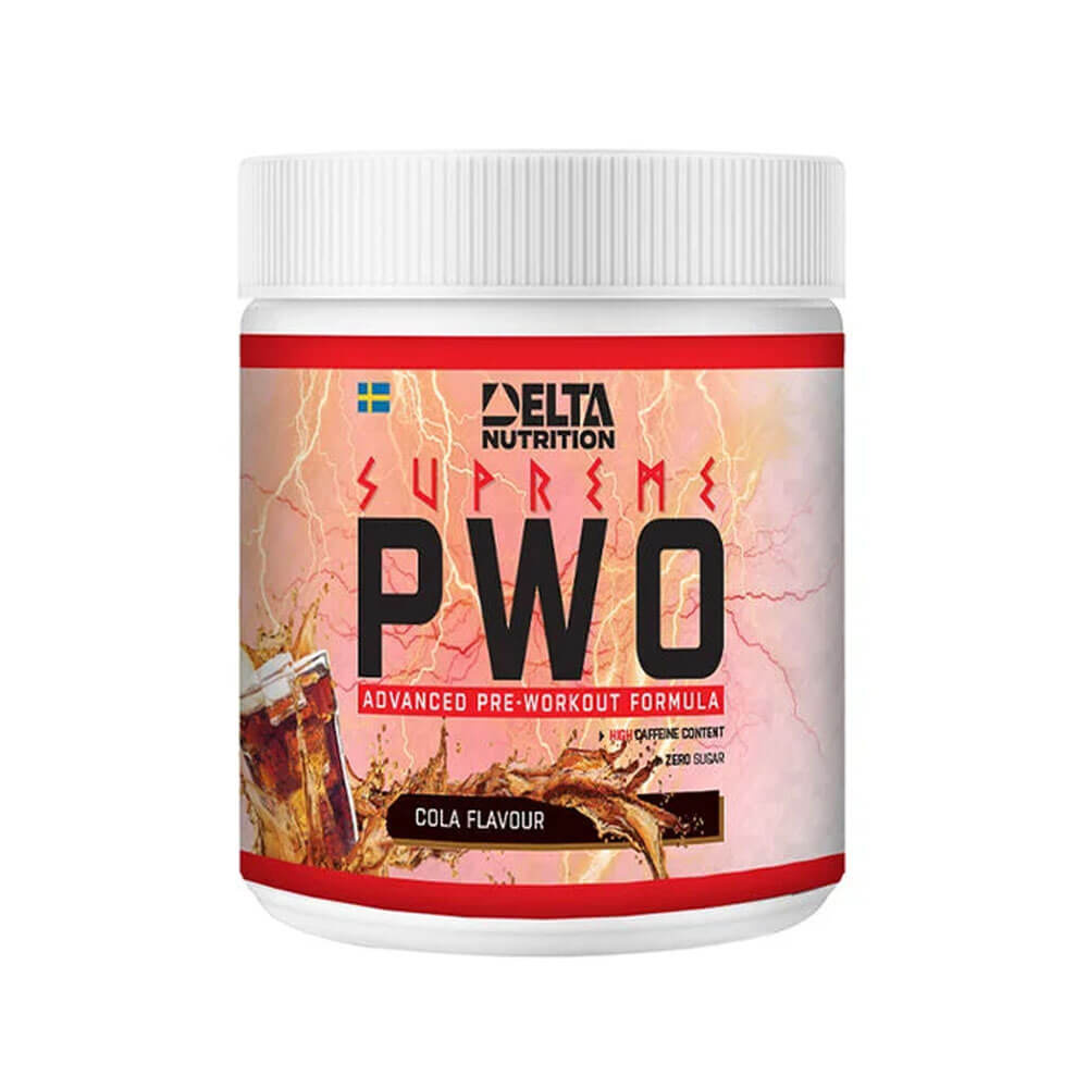 Delta Nutrition Supreme PWO, 300 g ryhmässä Ravintolisät & Elintarvikkeet / Suorituskyvyn parantajat / Pre-Workout / PWO @ Tillskottsbolaget (DELTA899)