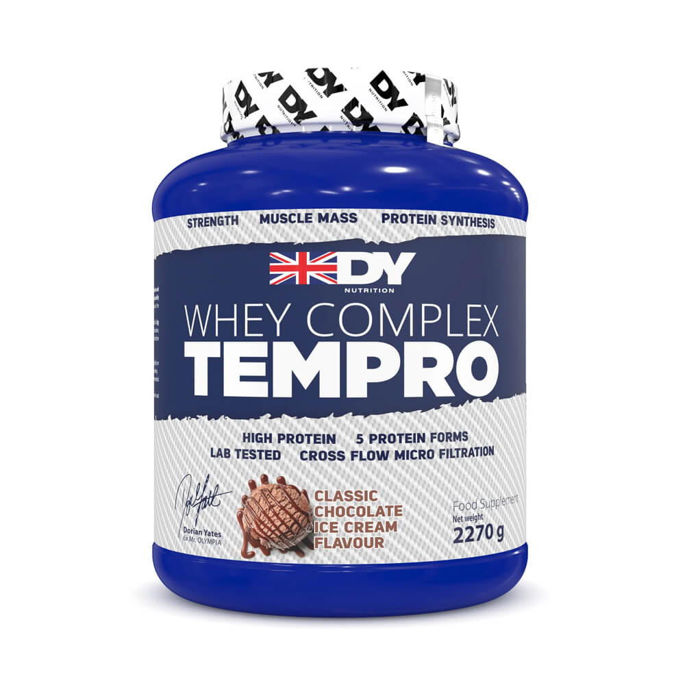 DY Nutrition Whey Complex Tempro, 2270 g ryhmässä Ravintolisät & Elintarvikkeet / Proteiinijauhe / Sekoitusproteiini @ Tillskottsbolaget (DY97685)