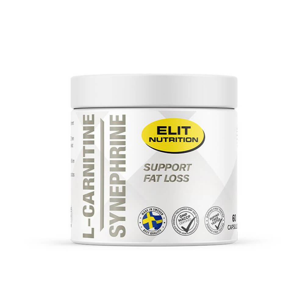 Elit Nutrition L-Carnitine + Synephrine, 60 caps ryhmässä Ravintolisät & Elintarvikkeet / Painonpudotusta / Rasvanpolttaja @ Tillskottsbolaget (ELIT654)