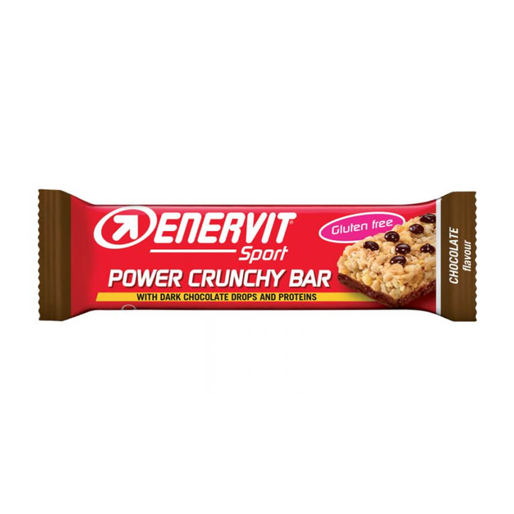 Enervit Power Crunchy Bar, 40 g ryhmässä Teematuotteet / Gluteenittomat Ravintolisät @ Tillskottsbolaget (ENERVIT7583)