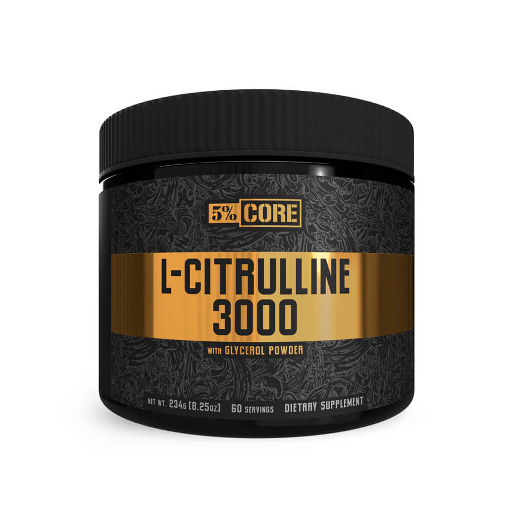 5% Nutrition CORE L-Citrulline 3000, 60 serv. ryhmässä Teematuotteet / Ravintolisät Naisille @ Tillskottsbolaget (FIVE685)