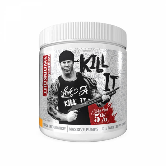 5% Nutrition KILL IT Legendary Series, 345 g ryhmässä Ravintolisät & Elintarvikkeet / Suorituskyvyn parantajat / Pre-Workout / PWO @ Tillskottsbolaget (FIVE9521)