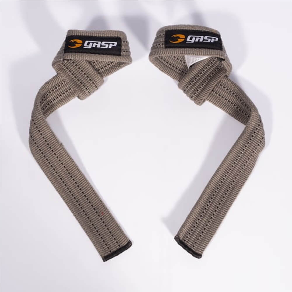 GASP Lifting Straps, grey/black ryhmässä Treenivälineet / Vetoremmit & Otteet @ Tillskottsbolaget (GASP556734)