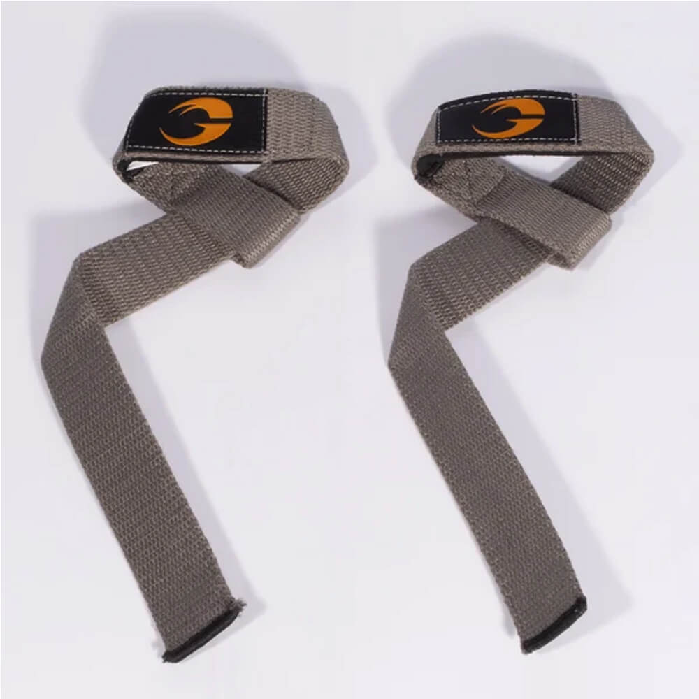 GASP Classic Lifting Straps, Smoke Grey ryhmässä Treenivälineet / Vetoremmit & Otteet @ Tillskottsbolaget (GASP75547)