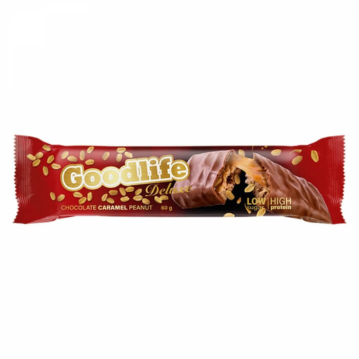 Goodlife Deluxe Proteinbar, 60 g ryhmässä Patukat / Proteiinipatukat @ Tillskottsbolaget (GOODLIFE853)