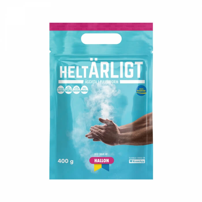 HeltÄrligt Äggvitepulver, 400 g ryhmässä Ravintolisät & Elintarvikkeet / Proteiinijauhe / Laktoositon Proteiini @ Tillskottsbolaget (HELTARLIGT002)