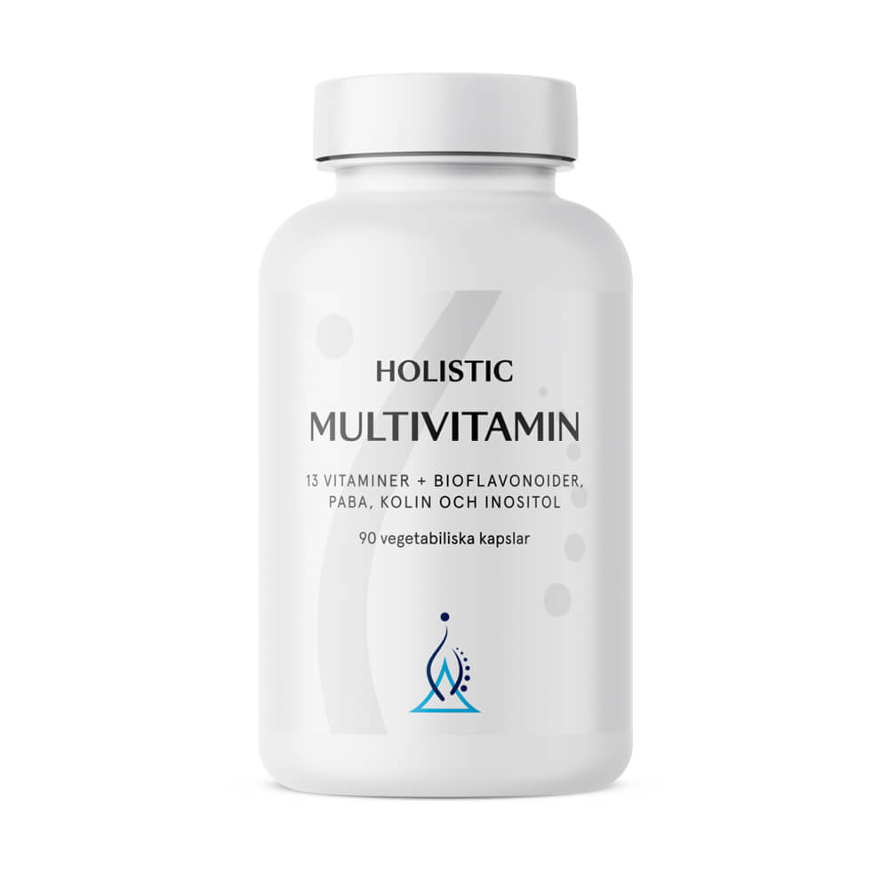 Holistic Multivitamin, 90 caps ryhmässä Ravintolisät & Elintarvikkeet / Vitamiinit / Multivitamiini @ Tillskottsbolaget (HOLISTIC7564)