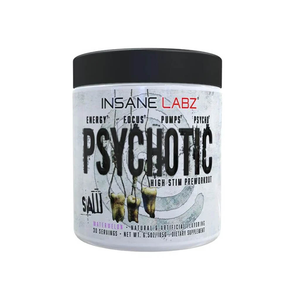 Insane Labz SAW Psychotic PWO, 30 serv. ryhmässä Ravintolisät & Elintarvikkeet / Suorituskyvyn parantajat / Pre-Workout / PWO @ Tillskottsbolaget (INSANE6781)