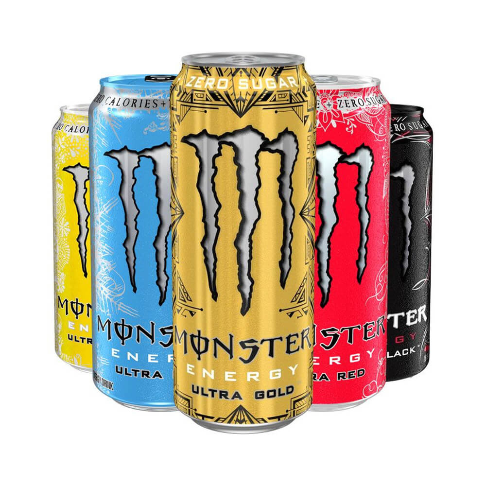 Monster Energy, 500 ml ryhmässä Juomat / Energiajuoma @ Tillskottsbolaget (MONSTER001)